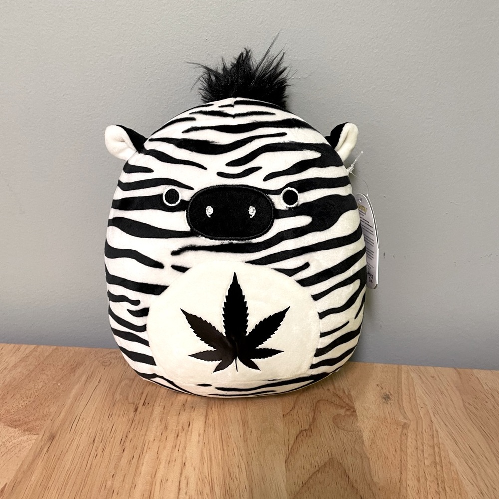 Personalize Freddie the zebra Squishmallow